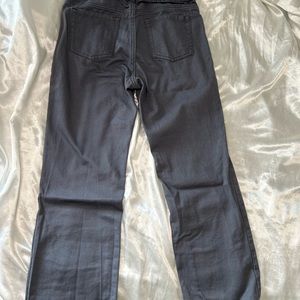 Old Navy Straight Leg Jeans in Dark Gray